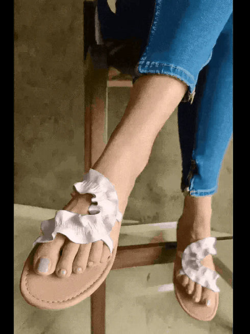 Light Pink Swirl Flats - cunei